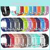 Charge Compatible Fitbit Plaid Strap With Silicone Material In Colors Multiple