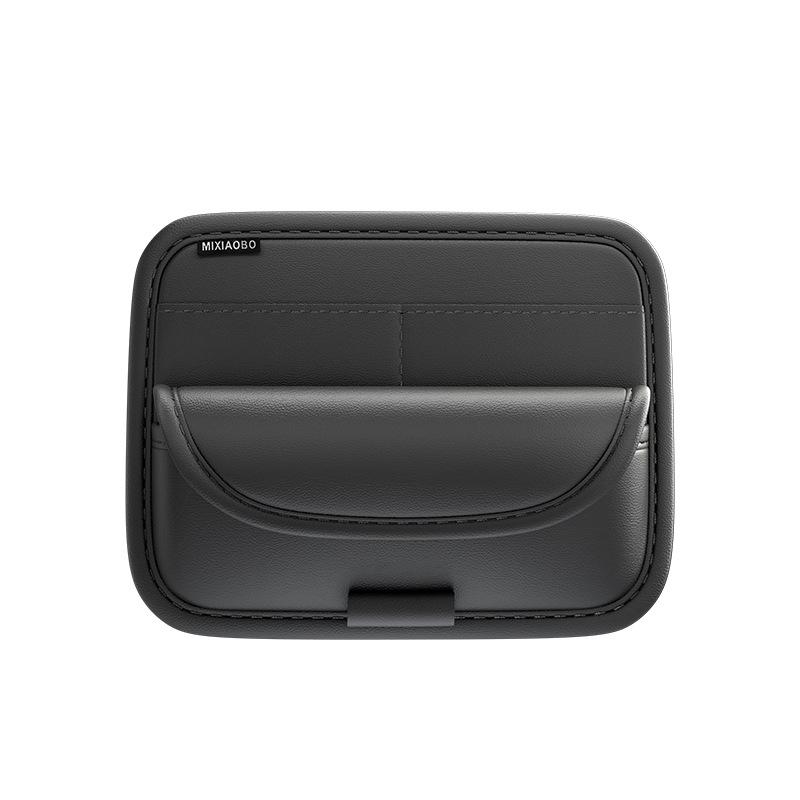 Universell bilvisir solbrilleholderklemme - Multifunksjonell brilleetui og oppbevaringsboks