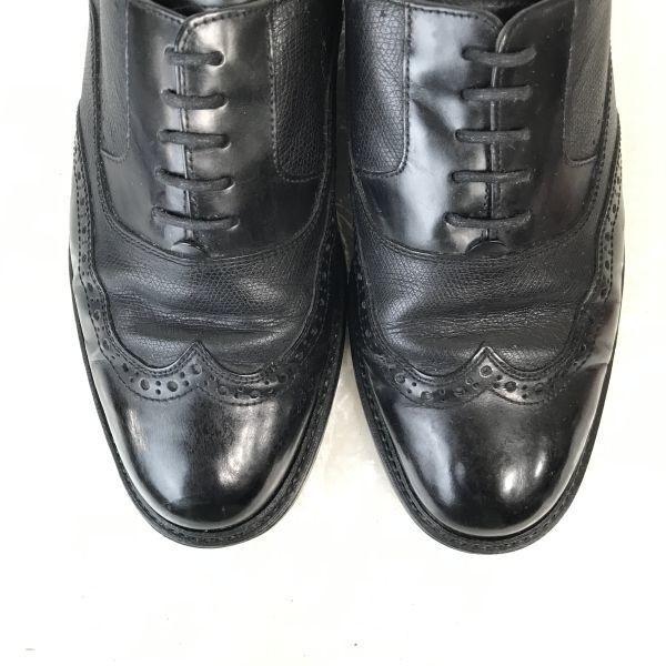 Regal Leather Wingtip Goodyear Black 26.0EE Dress Shoes(USED)
