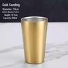 Matte 304 Stainless Steel Straight Drinking Tumblers