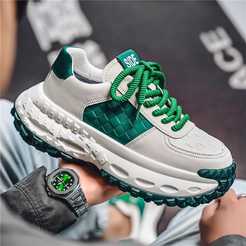 

Spring and autumn dad shoes platform heightening shoes outdoor sports and leisure jogging shoes teen trend little white men s shoes 44