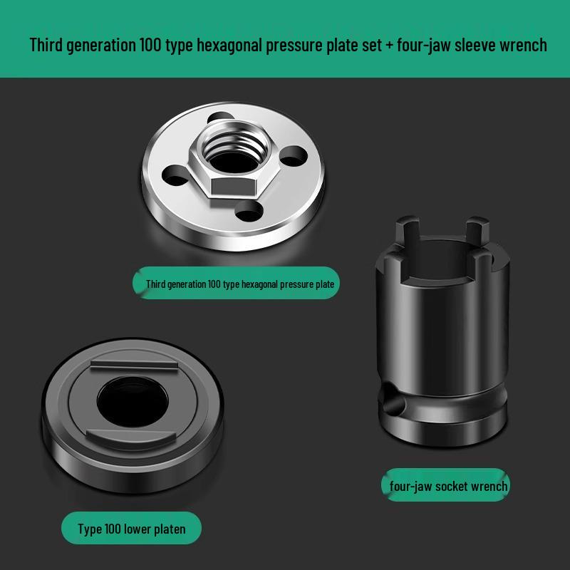 Universal Flange Cover & Nut for Angle Grinder Polishing and Cutting