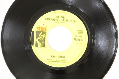 7inch Record RUFUS THOMAS - (Do The) Push And Pull 2025016 Stax 1971 UK Soul/Funk Used