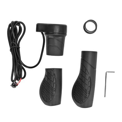 76X SM Stecker Links Hand Elektrische Fahrrad Geschwindigkeit Gouverneur Lenker Roller Twist Gasgriff für