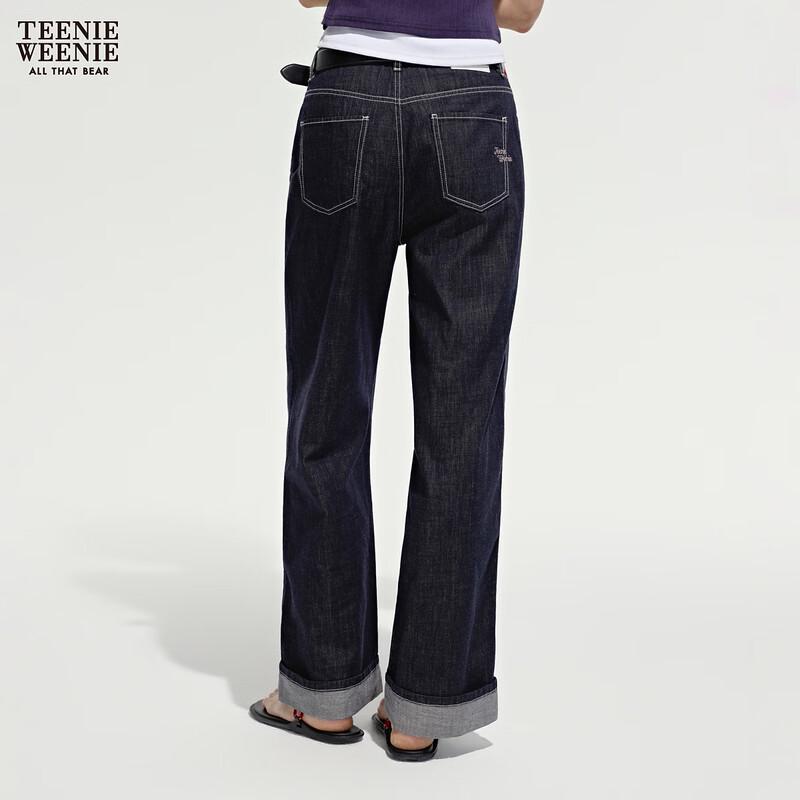 Teenie Weenie Women's Cartoon Bear Denim Jeans