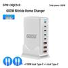 200W Mehrfach-Port GaN USB-Ladegerät: PD100W Schnellladung für mobile Geräte