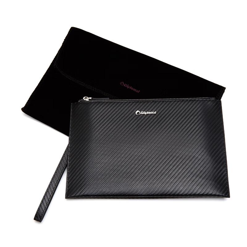 Diplomat Men's Leather Business Clutch