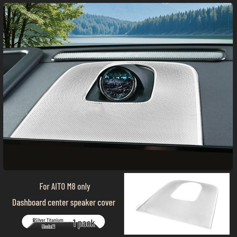 

AITO M8 Air Vent Sound System Stainless Steel Dustproof Interior Trim AITO M8 Exclusive