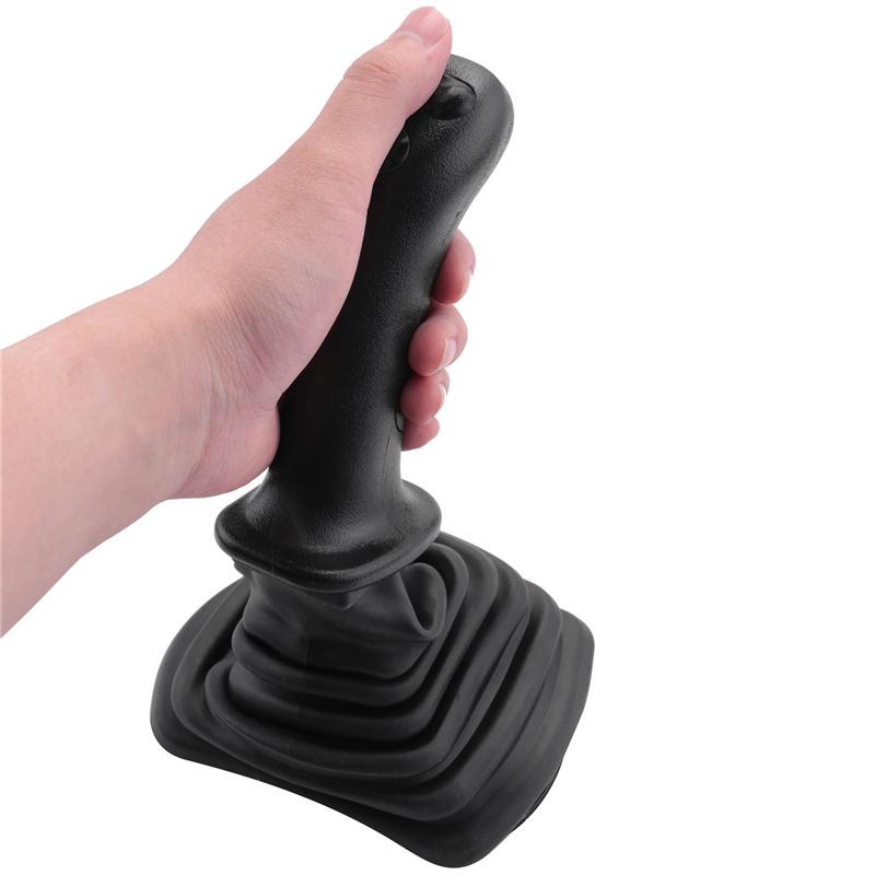 4X 3 Buttons Excavator Joystick Assy Handle Gears With Dust Cover For Daewoo Doosan DH DX150 215 225 300 370-9C Right
