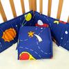 Baby Crib Bumper Pad Soft Safety Rail Guard Toddler Bed Anti-Collision Padding Set 4pcs