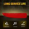 Car Bumper Reflectors Light Lamp Housing Pair Set Red For 2006-2018 Mazda 3 5 6