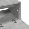 Bathroom Vanity Unit Concrete Grey 78 X 37 X 59 Cm Particleboard