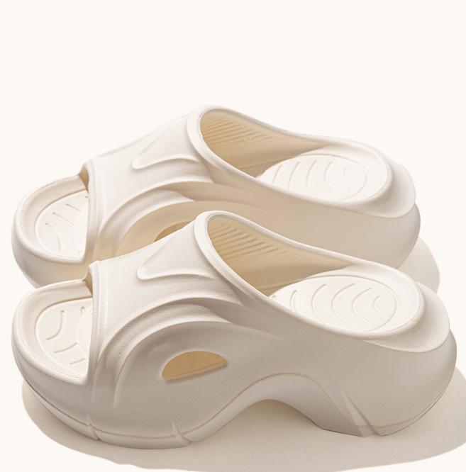 Летние EVA сандалии для дивана Женские уличные EVA шлепанцы Летние сандалии и домашняя обувь для пар 36-37 белый 1157₽