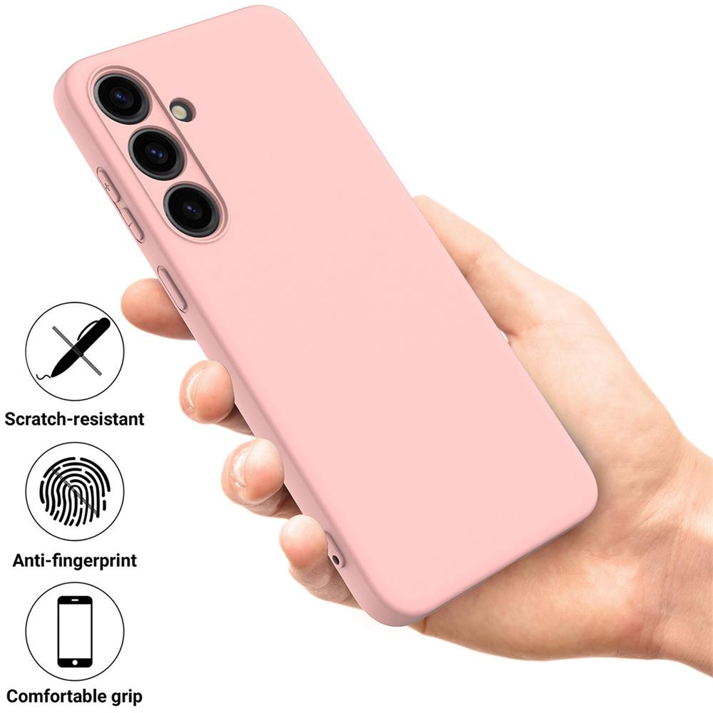 Original Shockproof Phone Back Cover For Samsung S25Ultra Case Soft Liquid Silicone For Galaxy S20 S21 S22 S23 S24 FE Plus UItra