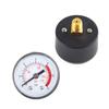 Black Air Compressor Reliable Connection Male Thread Bottom Measure Air Pressure Large Easy To Read Dial Quantity Pc