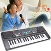Portable Electronic Piano Multifunctional Keyboard Microphone Baby Music Toy430A1 English Version
