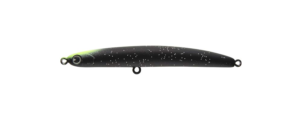 

Ams Design Pencil Bait Mebacam 60mm Matte Night Black Lure (IMA) 4.8g #MC60-111