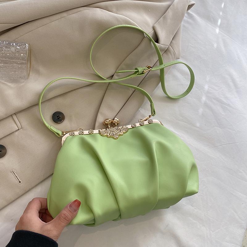 Fashion Cloud Handbag Tote 2026 Top Brand Women DesignerHandbags Evening Party Clip Clutch Small Shell Shoulder Crossbody Bag