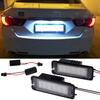 2 Pieces Very Bright LED License Plate Lights Replacement IP65 Waterproof Long Life Plate Lamp Set for Models