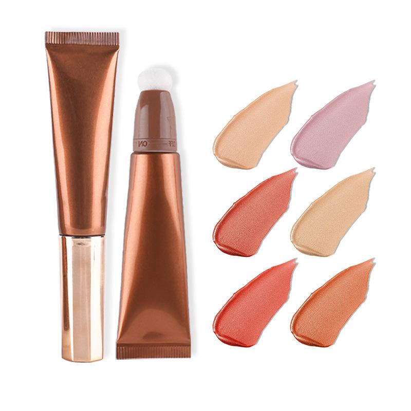 

Six-Color Multifunctional Shimmer Highlighter Pen - No Logo, Big Brand Quality