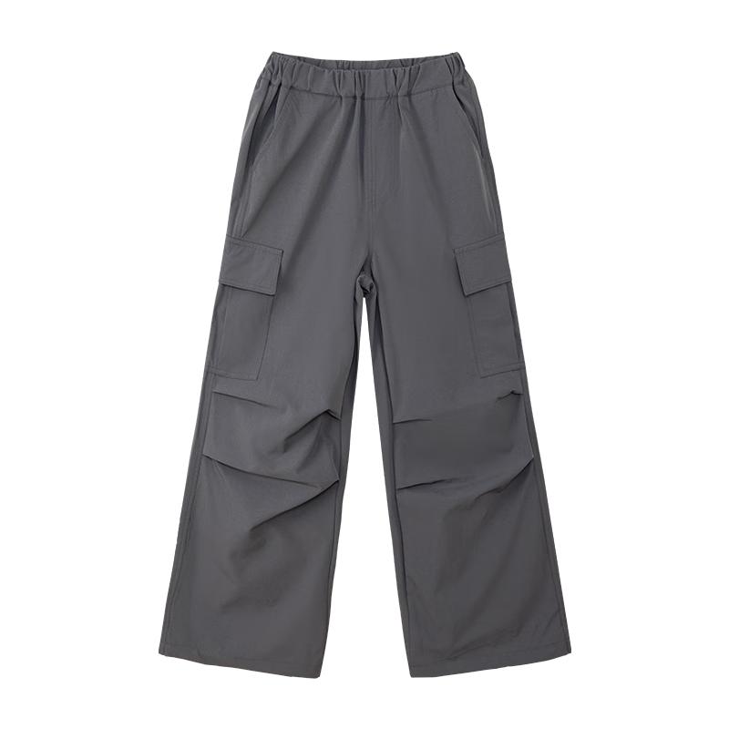 ZUOXI Girls' 2025/2026 Collection Outdoor Cargo Parachute Pants