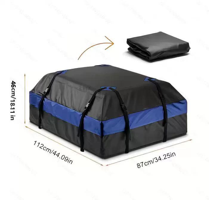 Universal Car Roof Storage Bag - Waterproof, Rainproof, UV-resistant Luggage Carrier