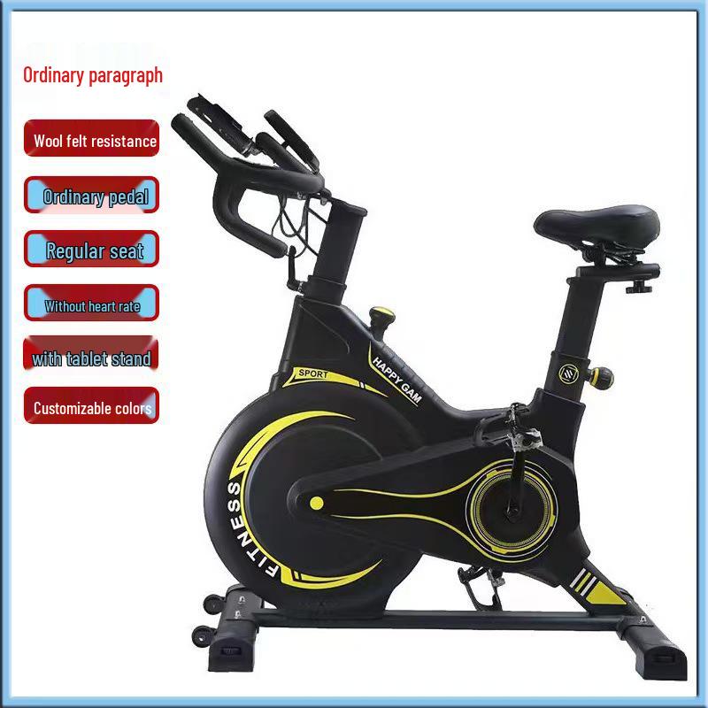 Magnetic Control Silent Spin Bike - Indoor Exercise Bicycle for Home Gym