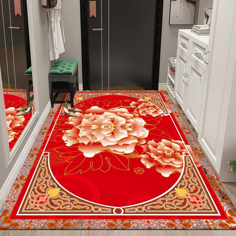 Entrance Carpet Living Room Decoration Home Non-slip Rugs Bedside Carpets Washable Tatami Mat