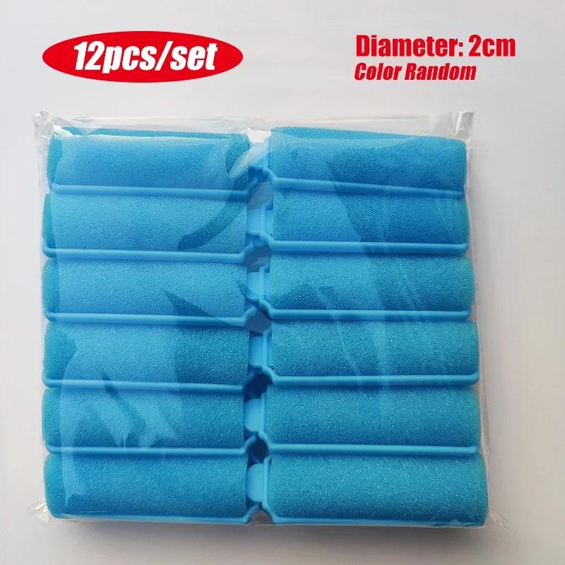 6-14 buc role de păr din spumă cu burete magic, ondulatoare de coafat, pernă, salon de coafură, pentru frizer, bucle de bricolaj, 6 dimensiuni, instrumente de coafură