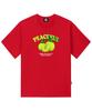 TRIPSHION Peaceful Lime Ball T-Shirt - Red