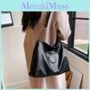 Stylish Large Capacity Pu Leather Shoulder Bag For Women Trendy Totebag