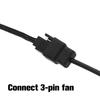 30/50/100Cm 3/4 Pin Lüfter auf USB Adapterkabel Computer PC Lüfter Stromkabel Anschlussadapter