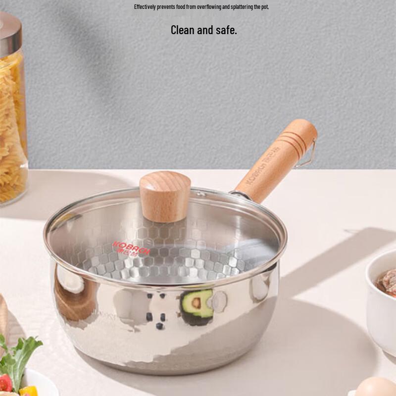 

KOBACH 304 Stainless Steel Yukihira Pot