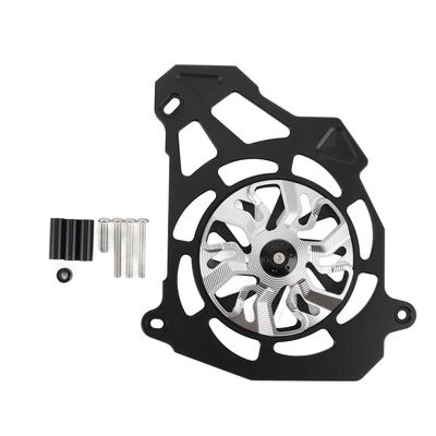 Motorrad Kühlergrill Aluminiumlegierung Verbessern Fahrstabilität Wasserkühler Schutz Ersatz für NMAX155 NVX155
