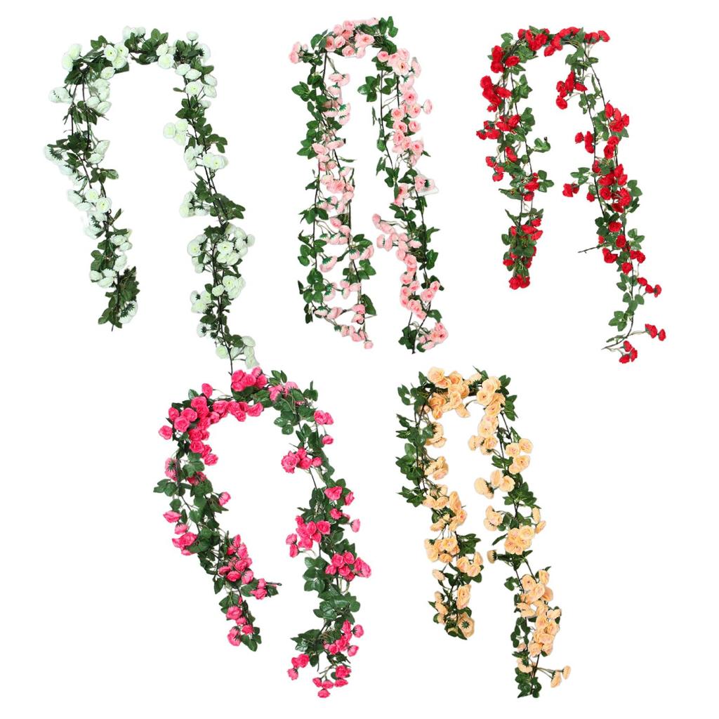 Artificial Rose Vine for Chic Home Styling