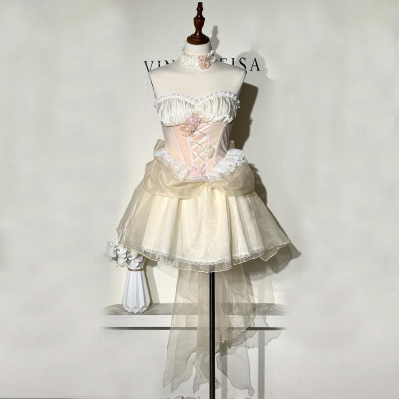 

Хэллоуин костюмы платье принцессы розовой цветочной феи, милый наряд для феи на вечеринку, фотосессия в фотостудии L