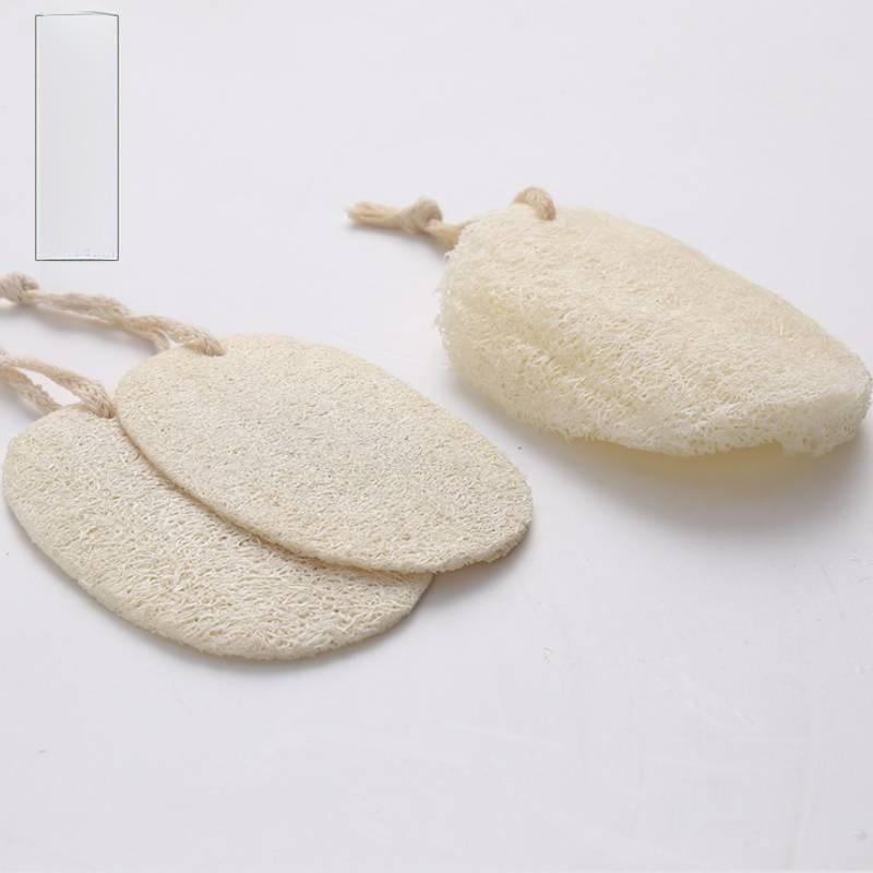 Loofah Scrubbing Sponge With Ultrafine Fiber For Dish And Pot Washing