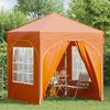 Pop Up Party Tent 192 X 192 X 245 Cm Orange