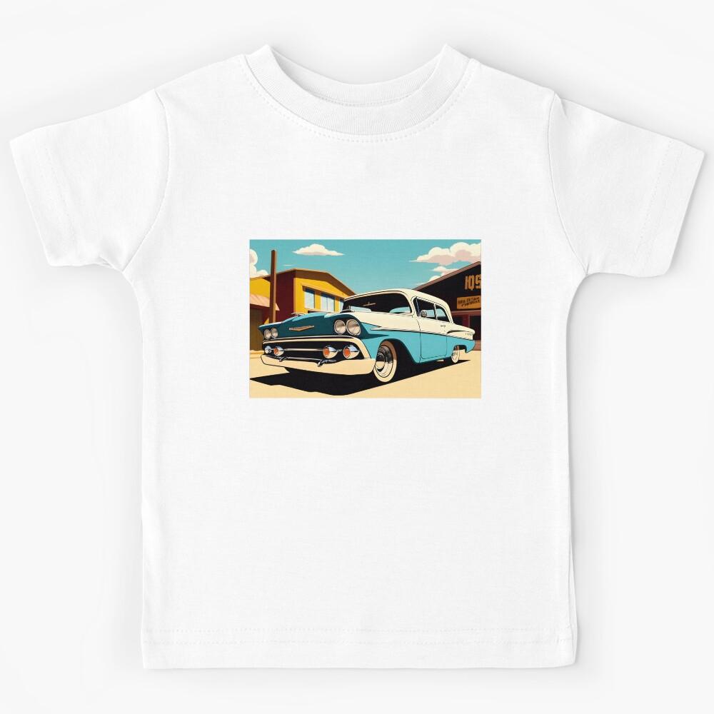 Classic American Oldtimer Car Kids T-Shirt 120