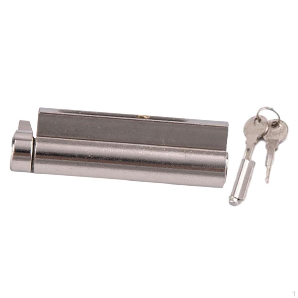 , Portable Freezer Door Cylinder with 2 Keys.