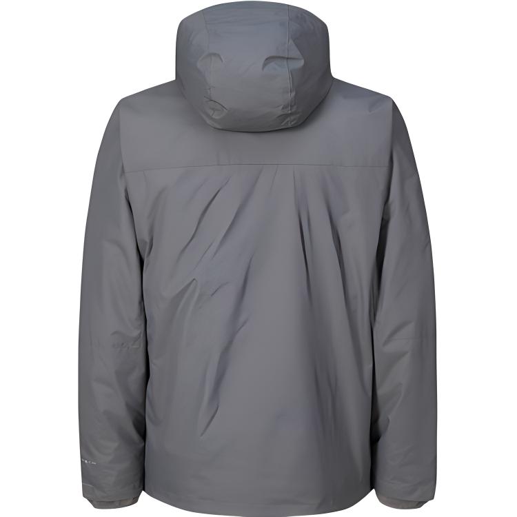 Columbia Bugaboo 3-In-1 Waterproof Windproof Fleece Comfortable Hooded Long Sleeve Jacket Men jackets Gray XE8625-023
