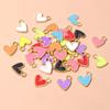 30-50Pcs 9x10mm/15x13mm Small Alloy Heart Charms Cute Love Pendants For DIY Bracelet Necklaces Jewelry Making Accessories