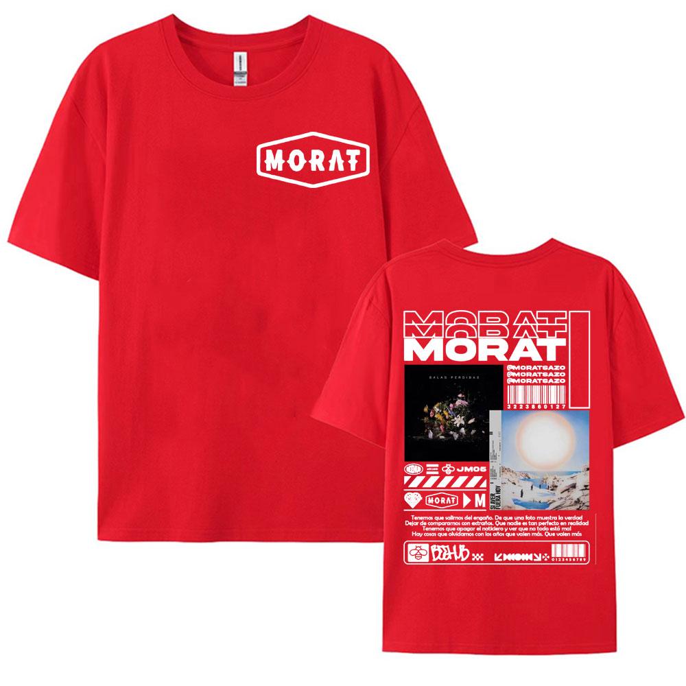Rock Band Morat Album Graphic Tshirt for Men Hip Hop Style Fashion Vintage T Shirts Unisex Harajuku Casual High Quality T Shirt
