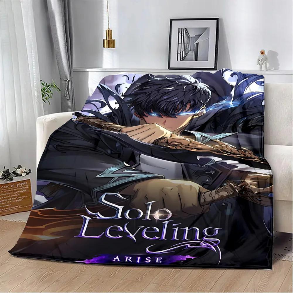 

Модное 3D Аниме Одеяло S-Solo L-Leveling Фланелевое Одеяло Теплое Одеяло Туризм Дом Пушистые Мягкие Одеяла Подарок Для Мальчиков Девочек 75x90cm