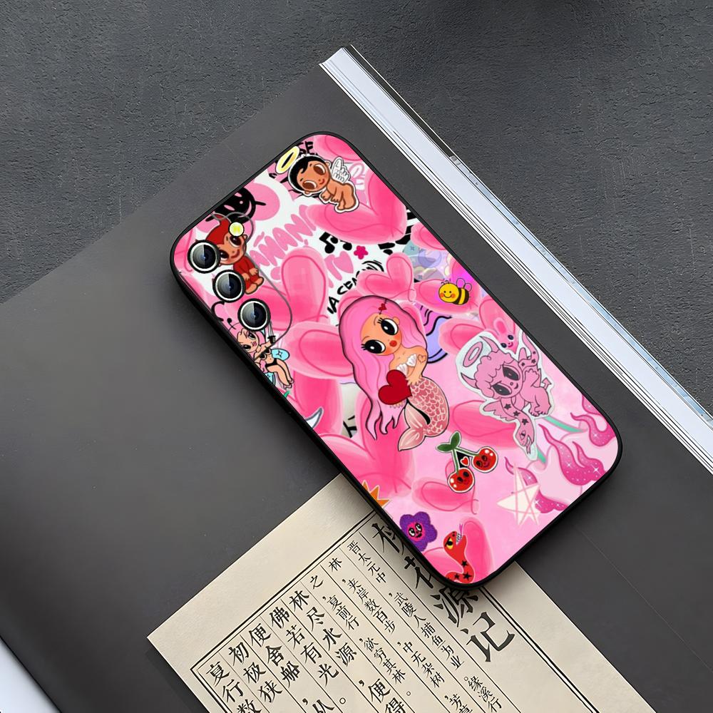 

Karol G Phone Case For Samsung Galaxy S24 S25 S26 S22 S23 S20 S21 Ultra Fe Plus A16 M54 A14 A54 A24 Coque Galaxy S21 Plus 5G