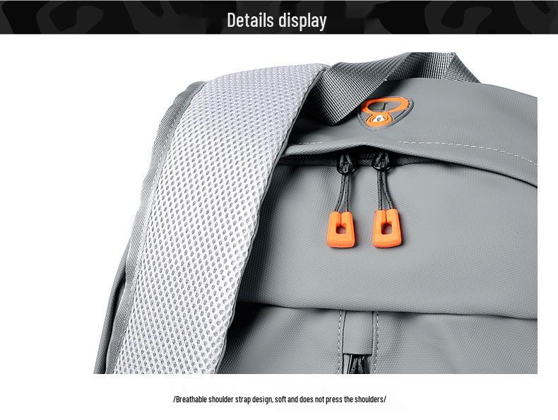 Multifunctional Large Capacity Men's Outdoor Casual Backpack for Students