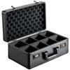 120 PSA Graded Card Storage Box 4 Slots Sports Card Holder Case Coded Lock