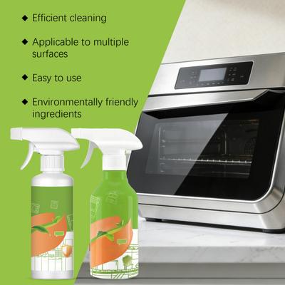 Detergent Kitchen Cleaner Spray Electrolytic Ion Multi-Purpose Oven Stove Range Hood Cleaner Removes Grease Household Cleaner