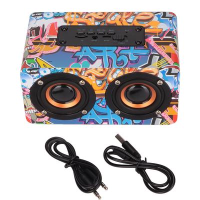 Bluetooth Speaker Heavy Bass USB Rechargeable Support Memory Card MP3 AUX Input Wireless Speaker