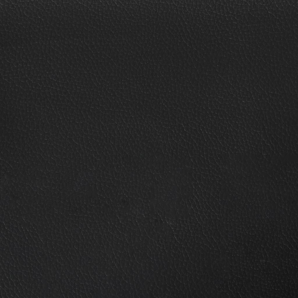 Ottoman Bed Frame in Black King Size Faux Leather